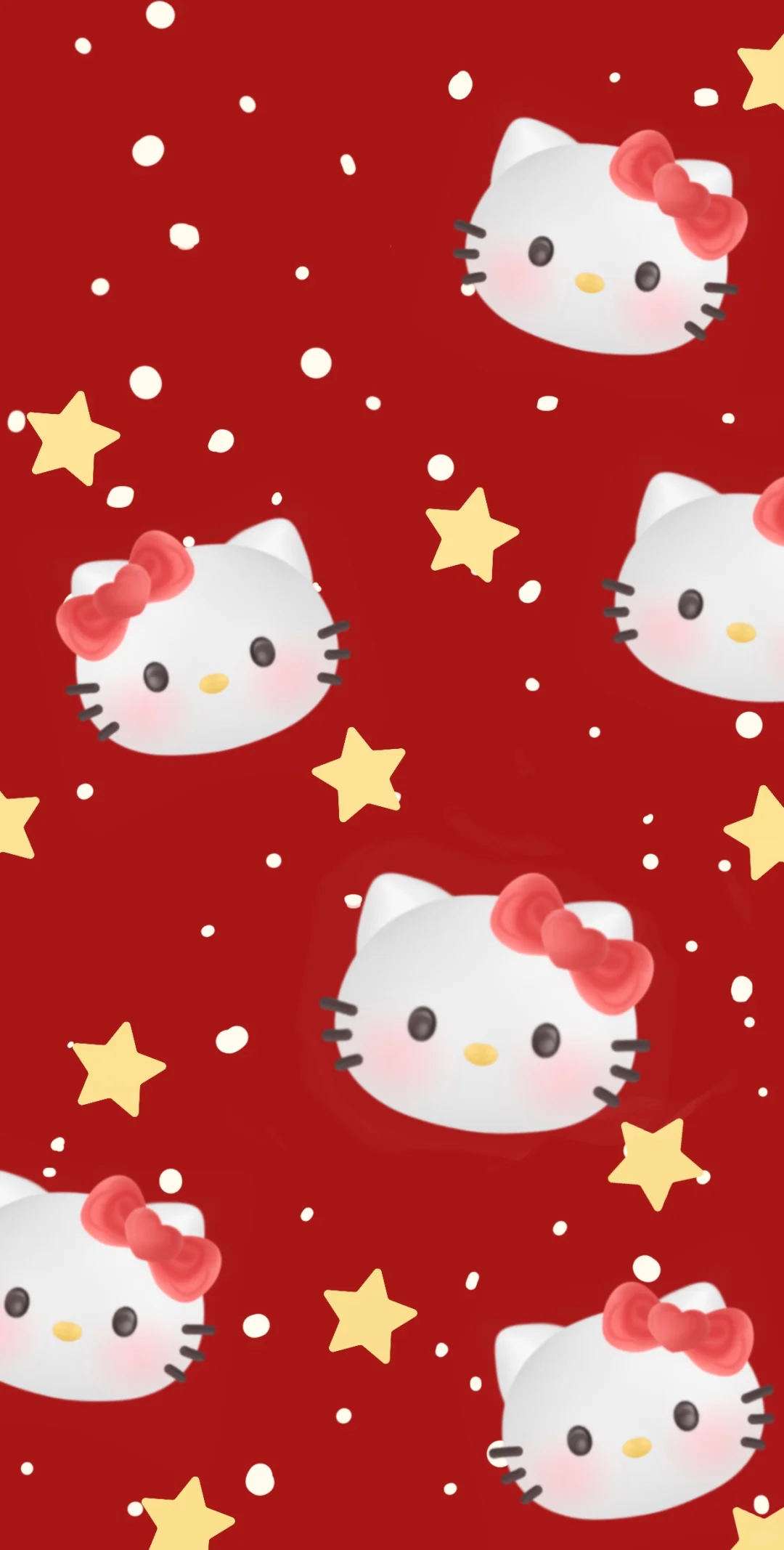 Hello kitty新年发财壁纸✨❤️