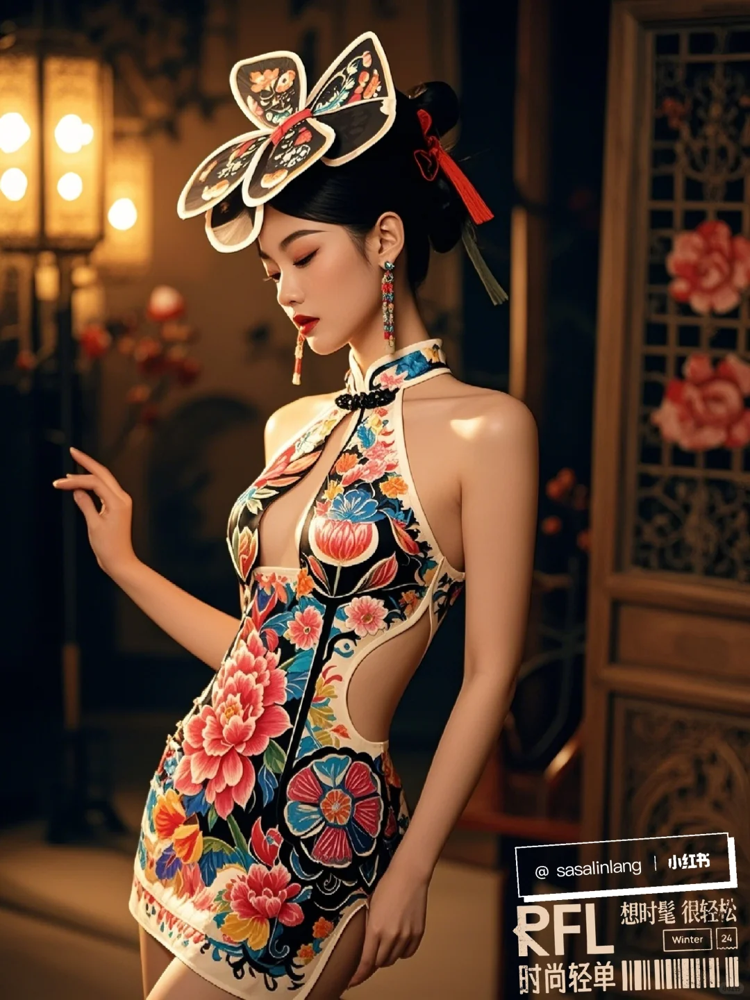 RFL时尚轻单 | 2025旗袍fashion 秀－彩色系