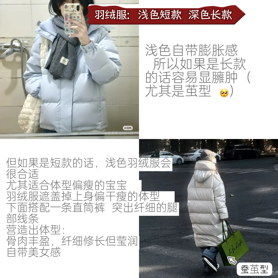 ?变美信息差：羽绒服怎么挑❓