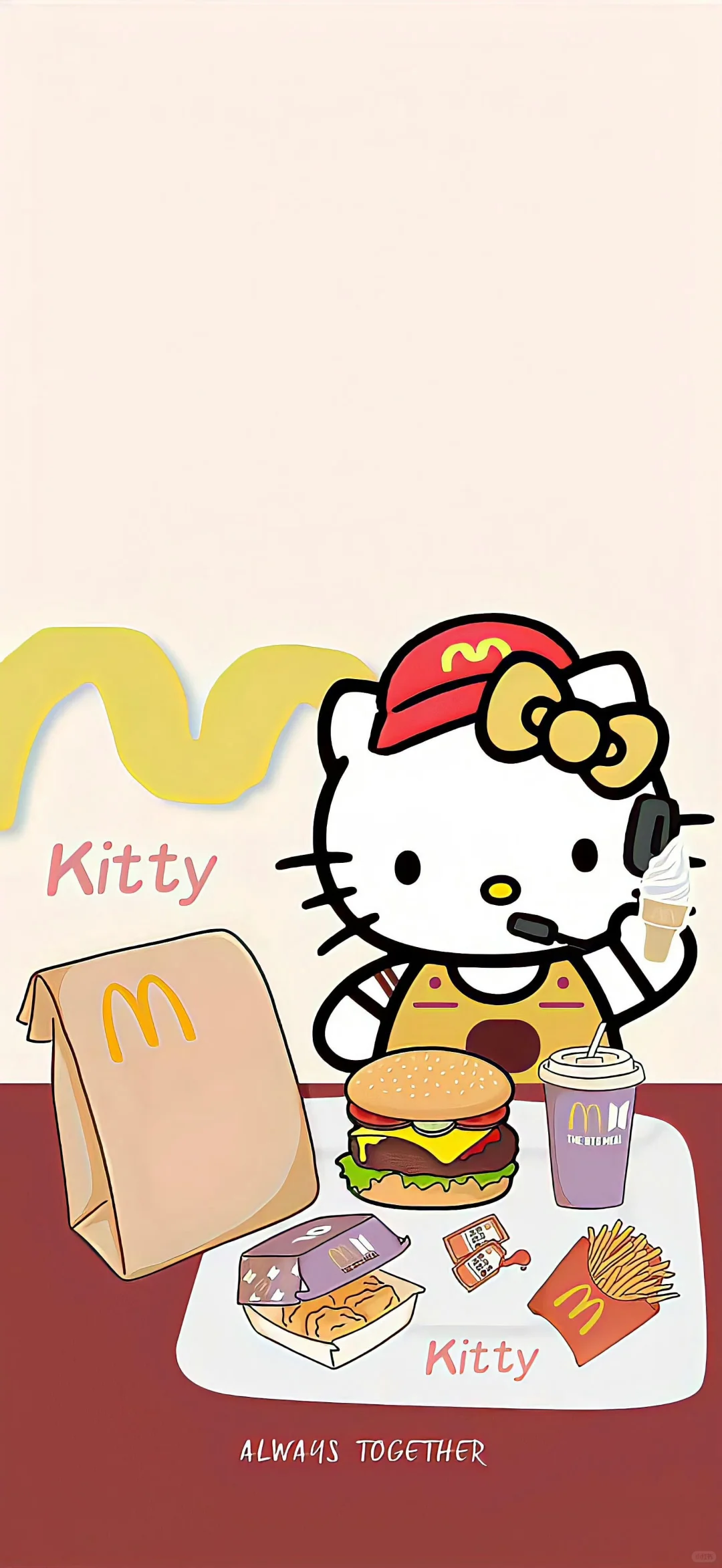 Hello Kitty超可爱套组背景图⌯>₃<⌯ಣ