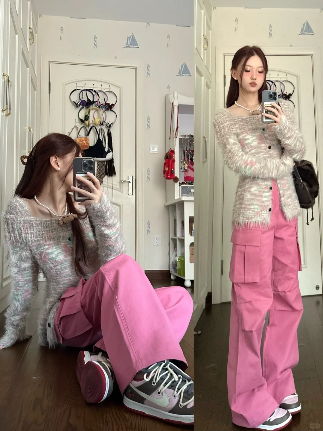 ootd｜秋冬美少女穿搭🩵甜辣氛围感不露腿💞