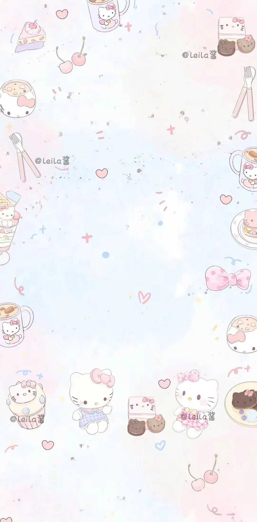 Hello Kitty全屏壁纸