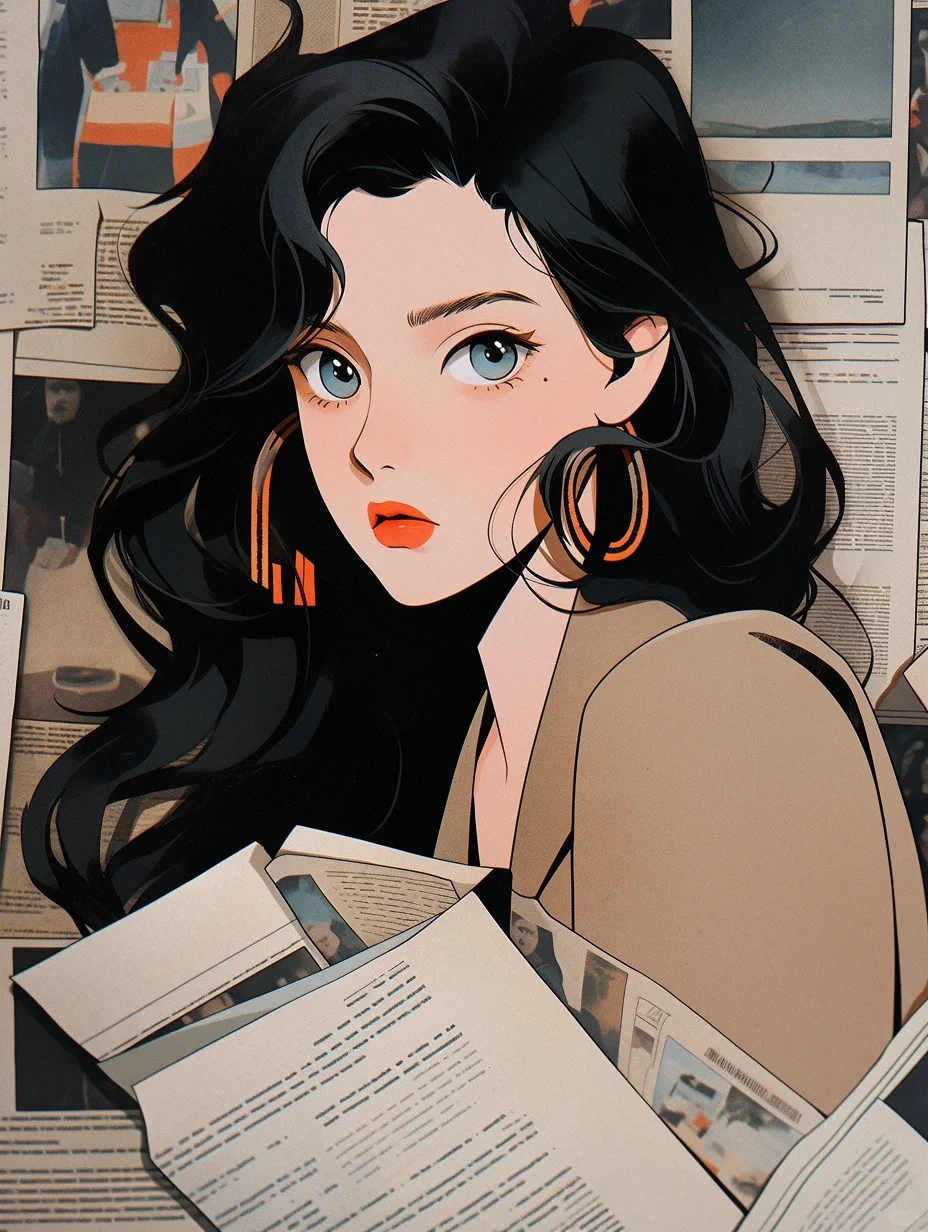 复古旧漫??️Retro vintage illustration