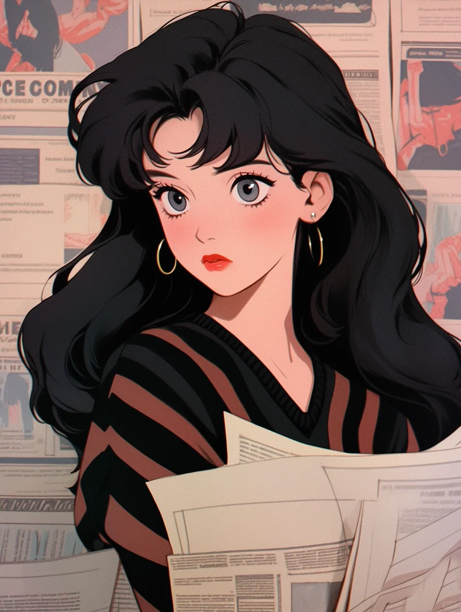 复古旧漫??️Retro vintage illustration