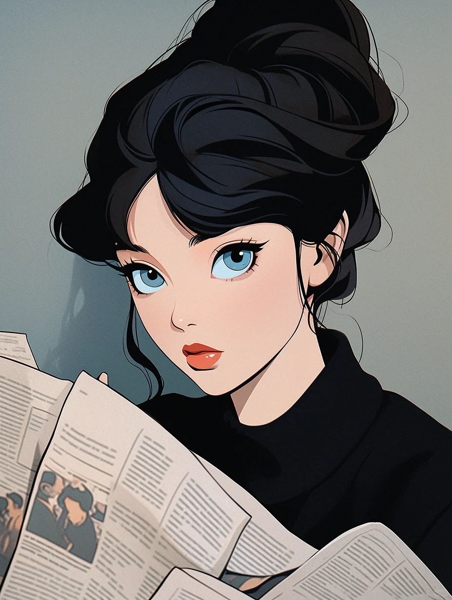 复古旧漫??️Retro vintage illustration