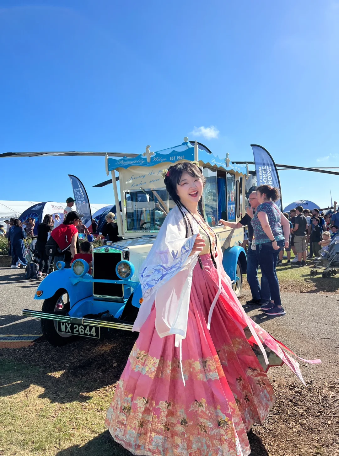 我是华籍美人，我热爱汉服?Chinese Hanfu！