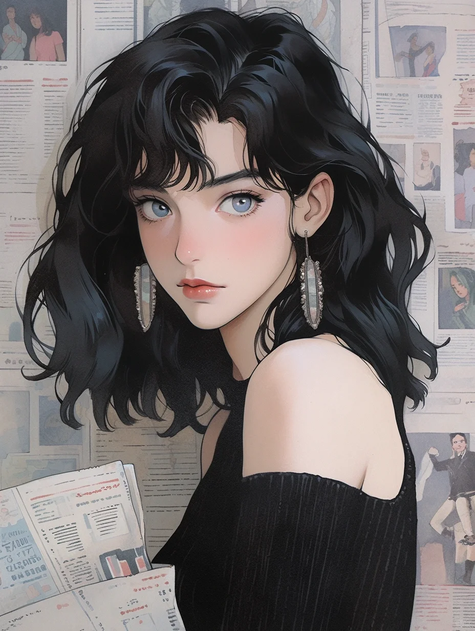 复古旧漫??️Retro vintage illustration