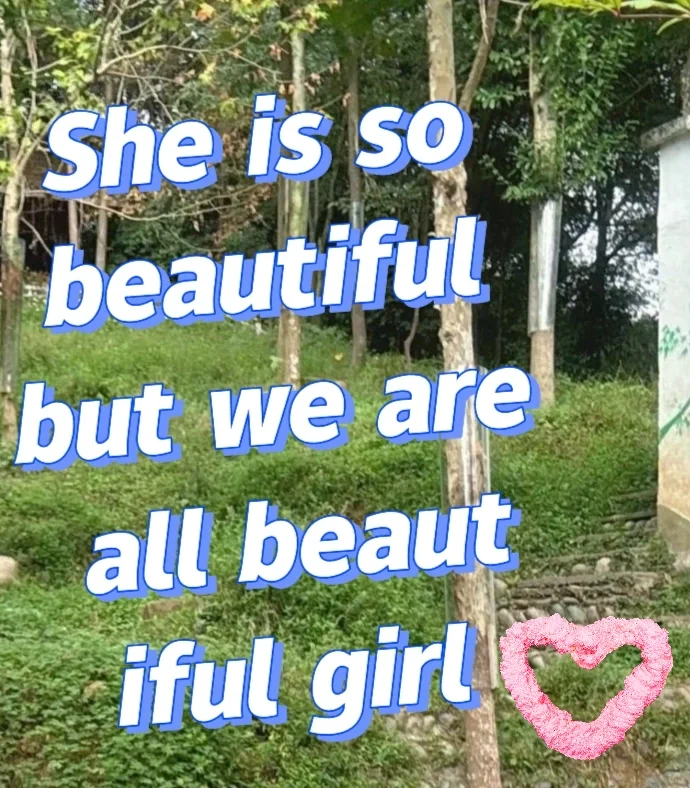 We are all beautiful girl