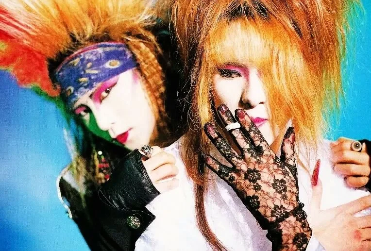 Yoshiki&hide——秀秀和老林的合照