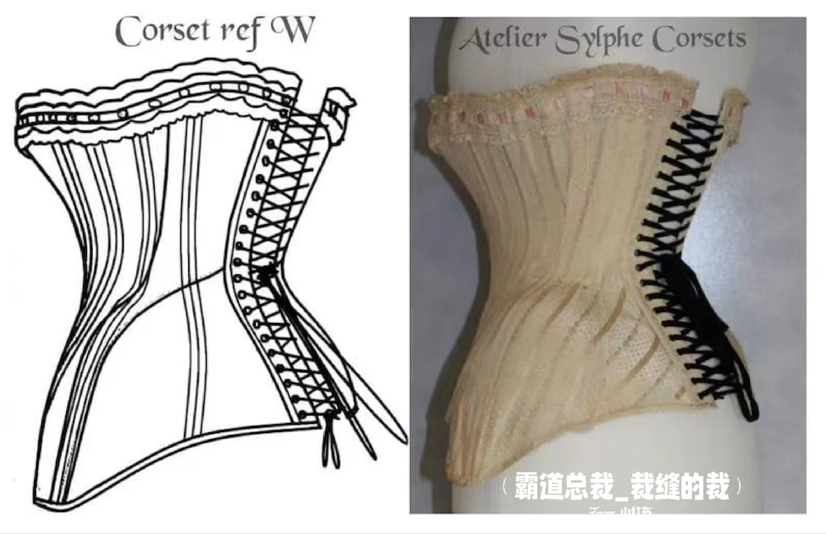 爱德华紧身胸衣【S形时期corset】