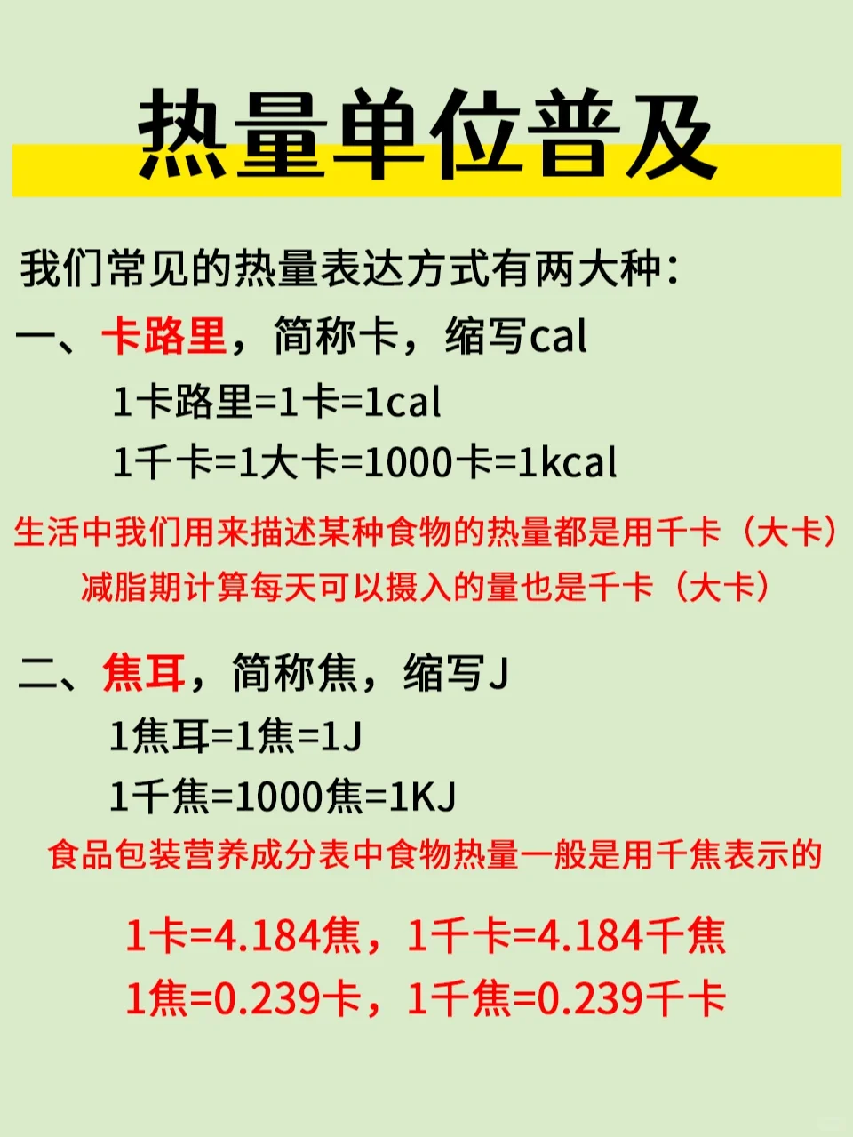 🔥警惕减肥失败🔥减肥前先了解这些~