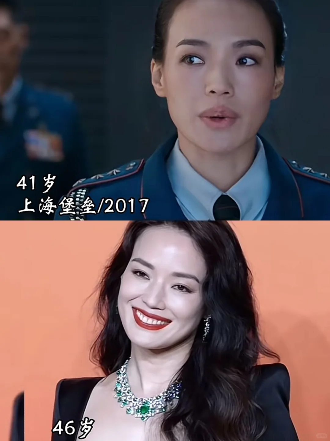 舒淇出道至今，荧幕颜值变化