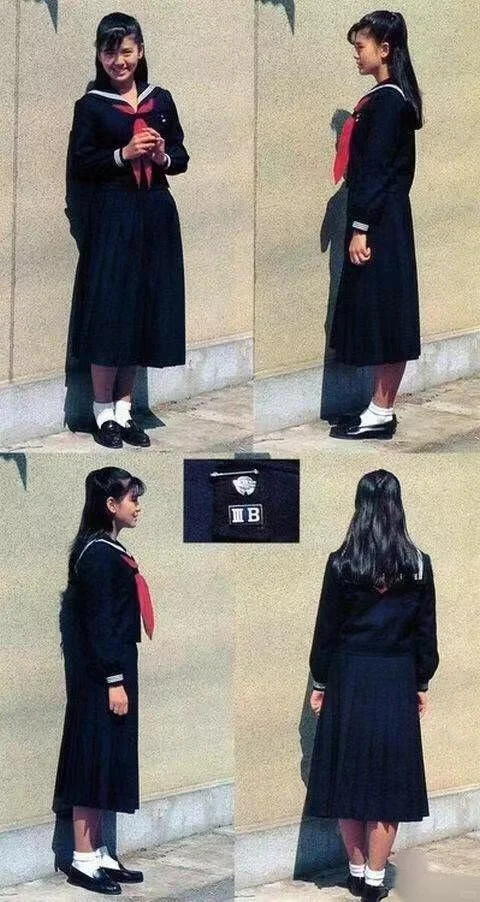 为什么日本不良女学生的制服裙长到脚踝？