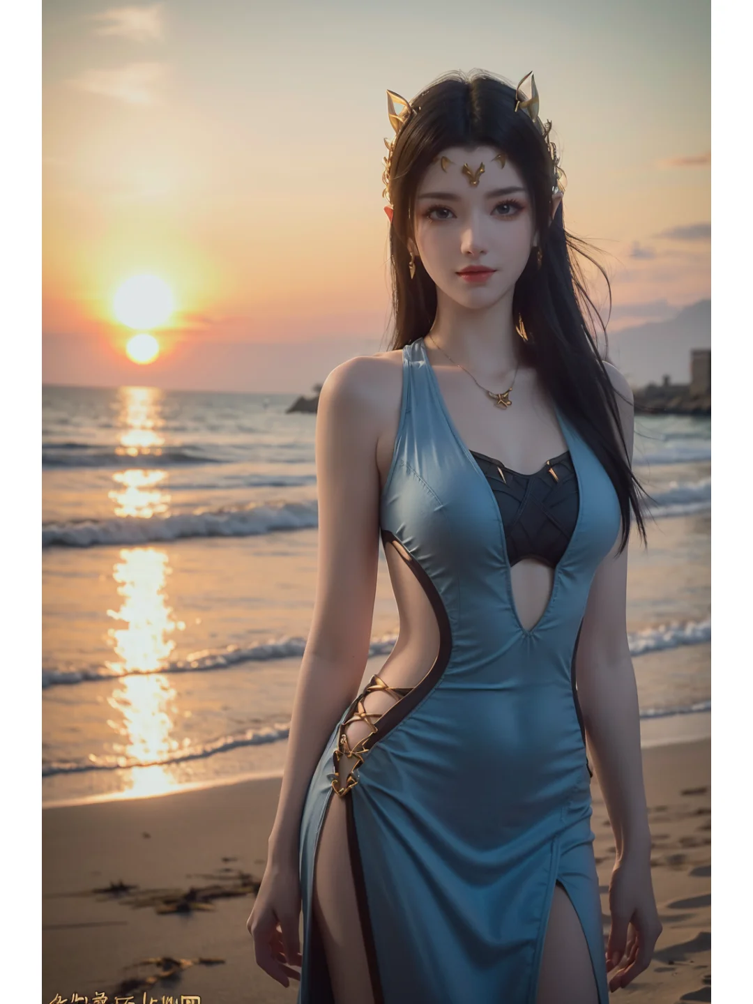 斗破苍穹美杜莎换装摄影写真