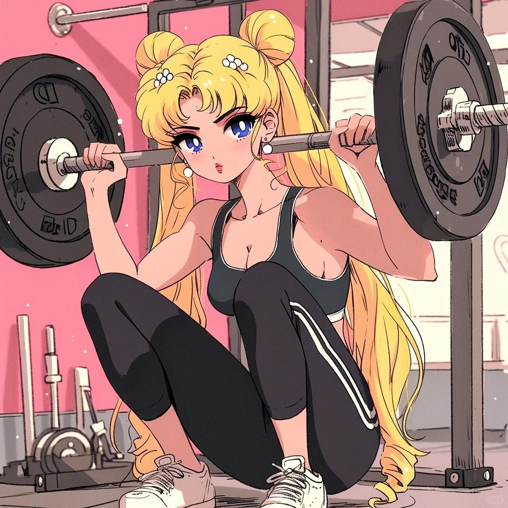 🏋🏻️‍♀健身使我快乐｜今天是撸铁美少女