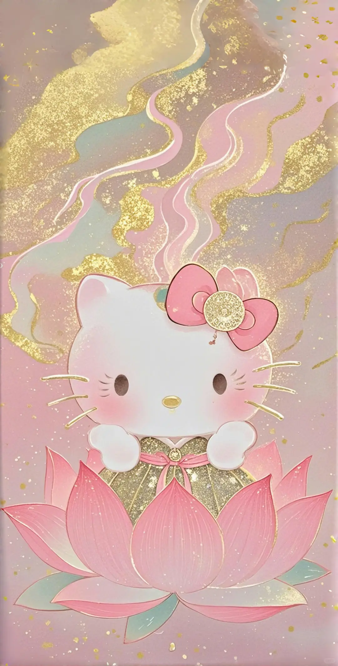 新国风|hellokitty新年寓意壁纸3