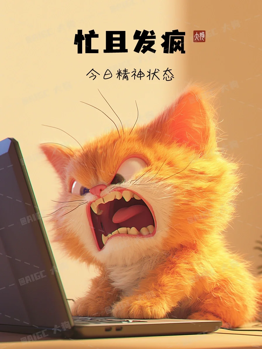 太可爱治愈了叭！圆不溜丟的大橘猫又来啦！