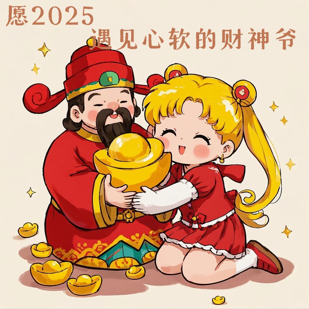 可爱美少女2024Byebye~2025你好！