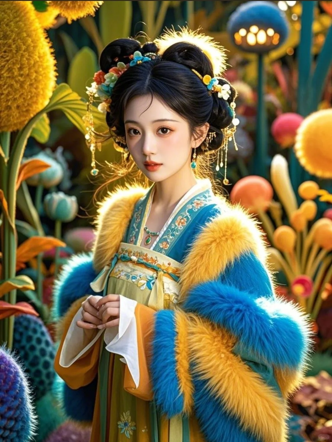 中国传统三维古风,国风美少女