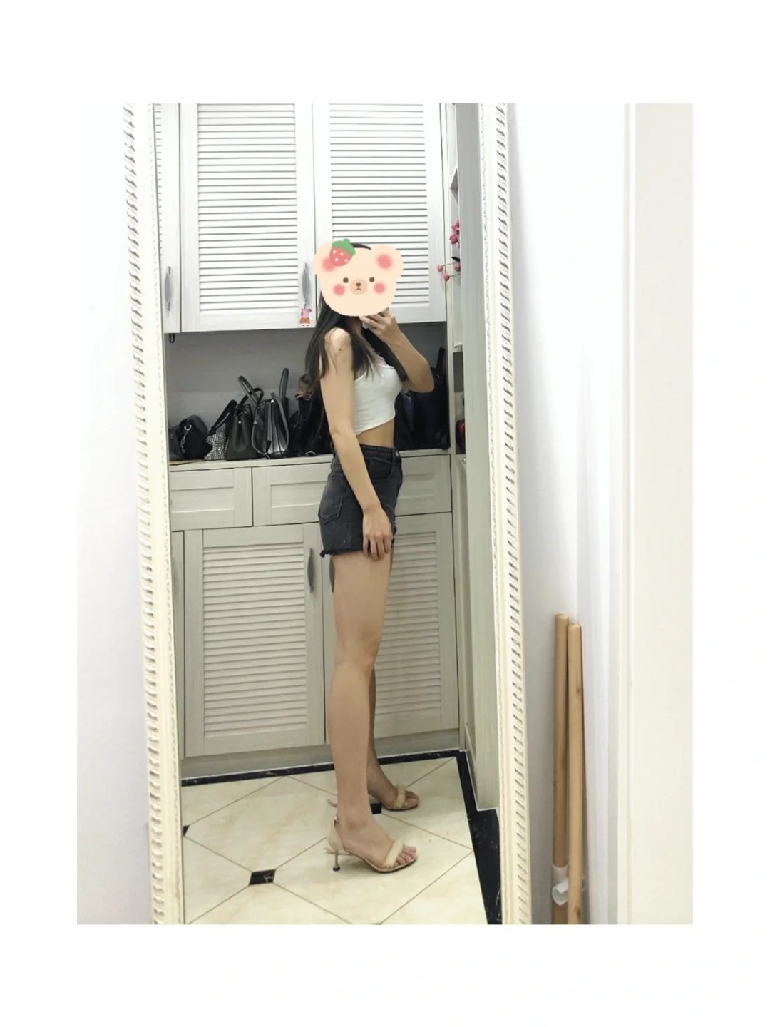 170cm110斤 这就叫匀称的身材吧