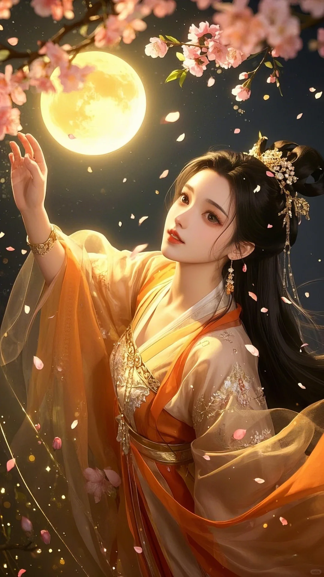 原创古风美?女壁纸?蕞后一张美到炸