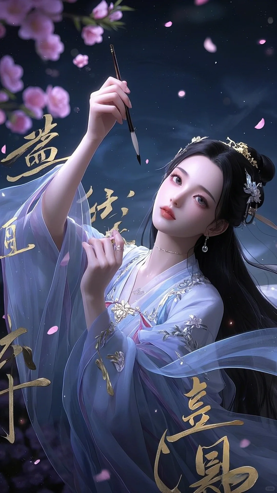 原创古风美?女壁纸?蕞后一张美到炸