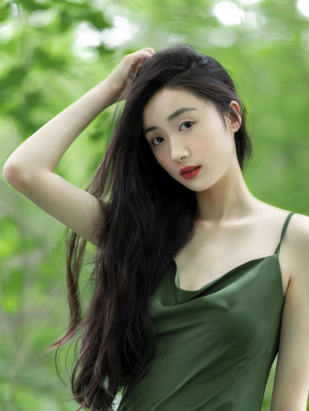 森系少女🍃|在市中心拍出绝美高级感写真