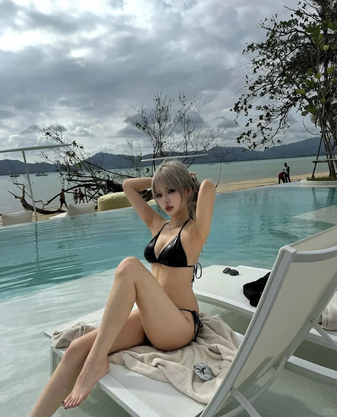 在水里才是她的主场💦泳池写真