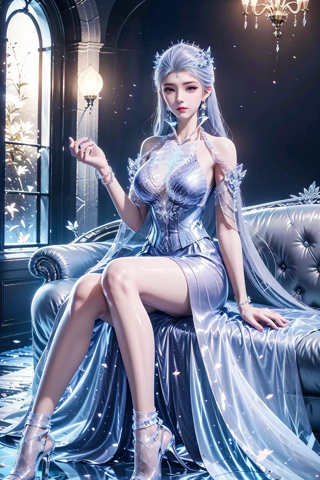 雪女壁纸