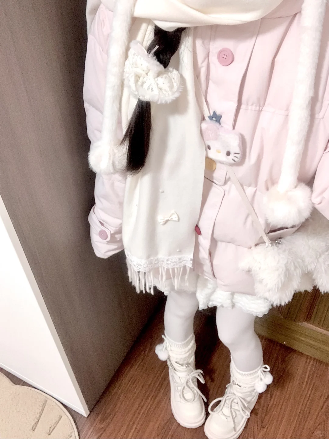 🐰甜甜冬日羽绒服穿搭