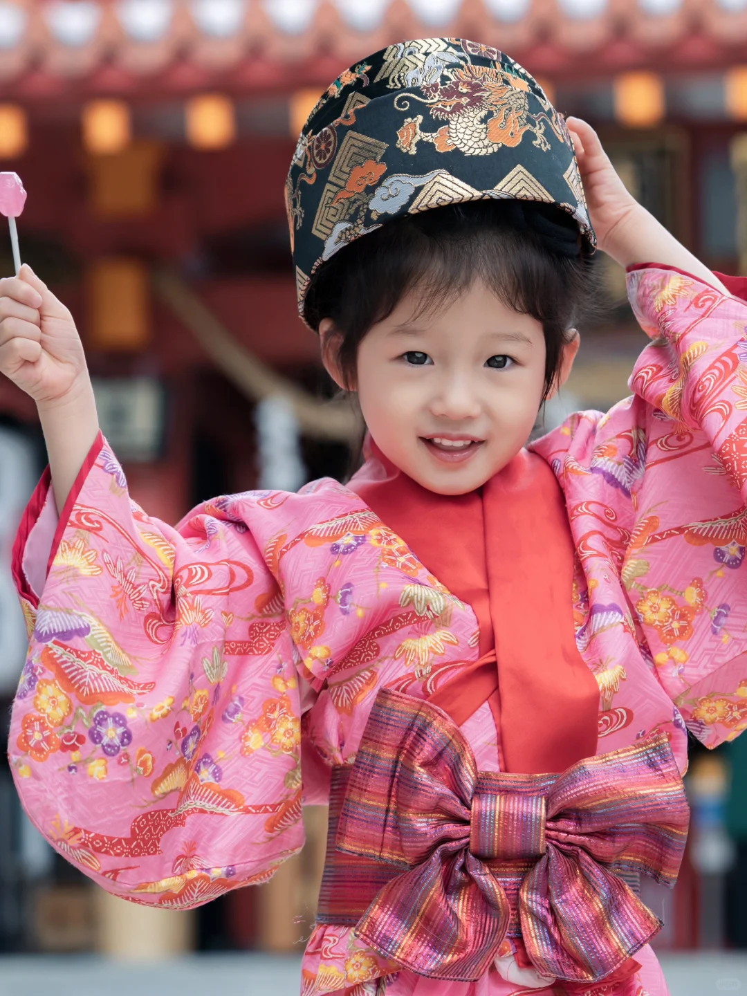 ?小女王驾到 | 冲绳旅拍 亲子琉球服写真