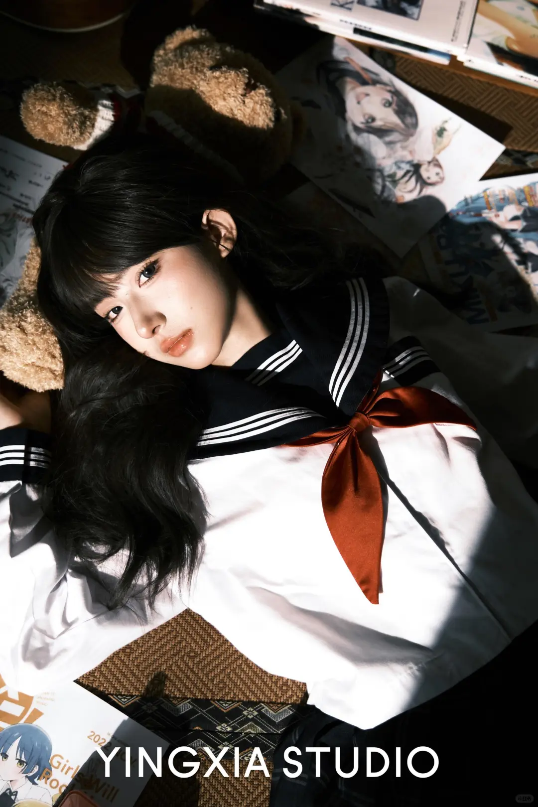 情绪感盐系制服少女☁️JK少女 | 西安写真