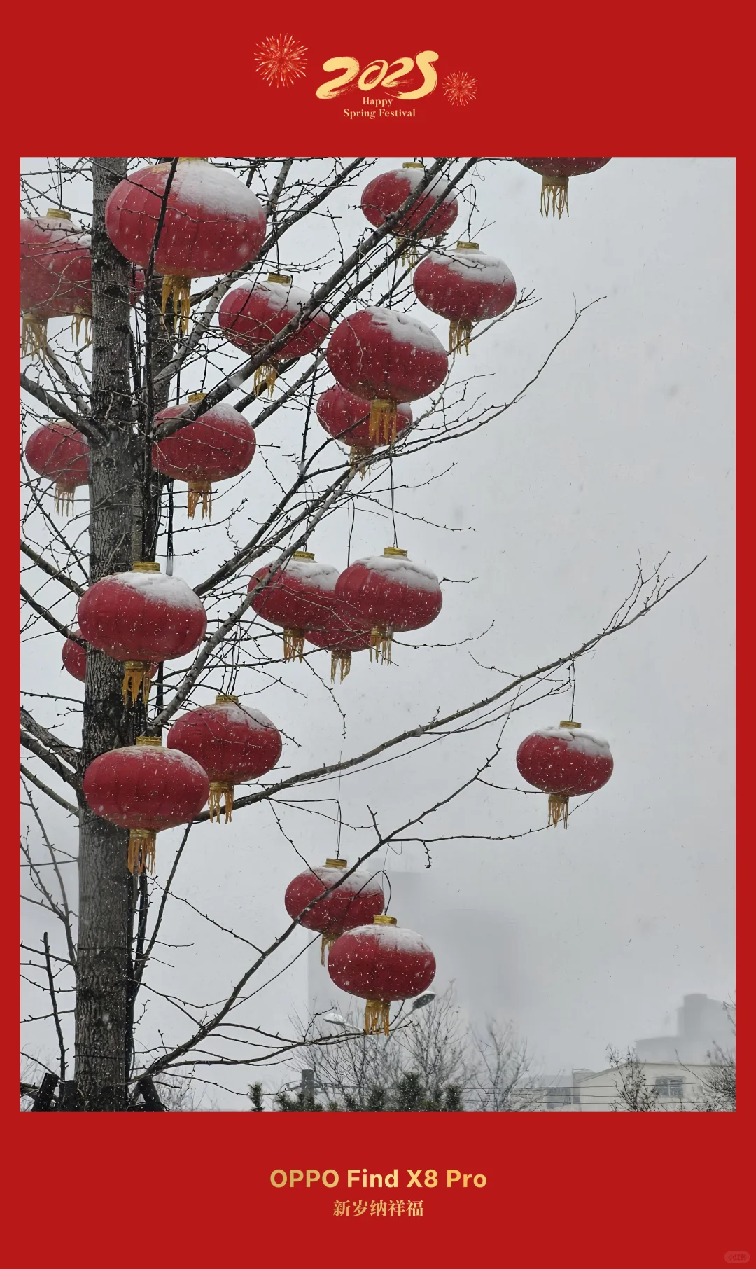 尊嘟下雪啦!西安下雪天楼下氛围照来喽