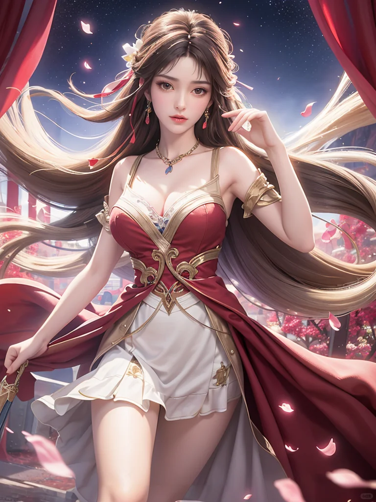 AI绘画 | 国漫女神 | 完美世界 | 火灵儿