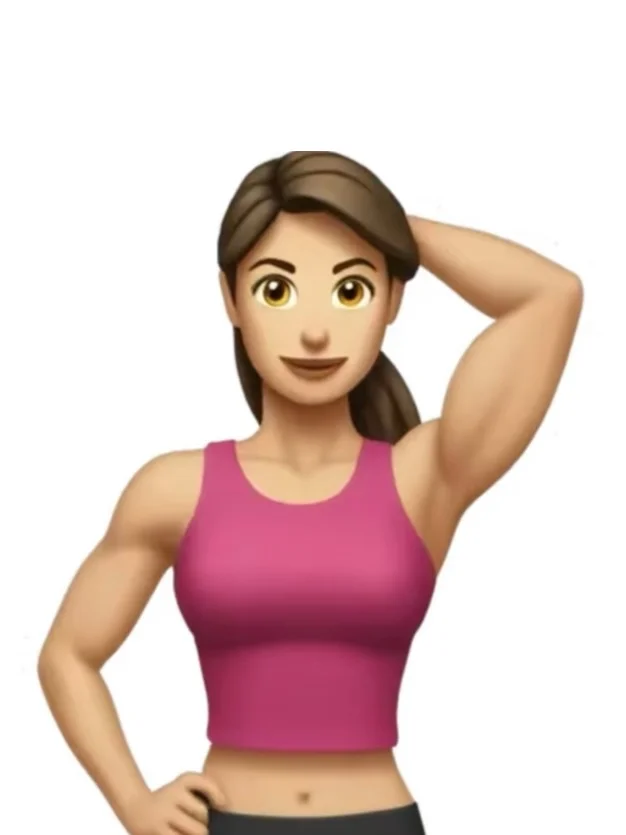 左滑看我cos肌肉女emoji