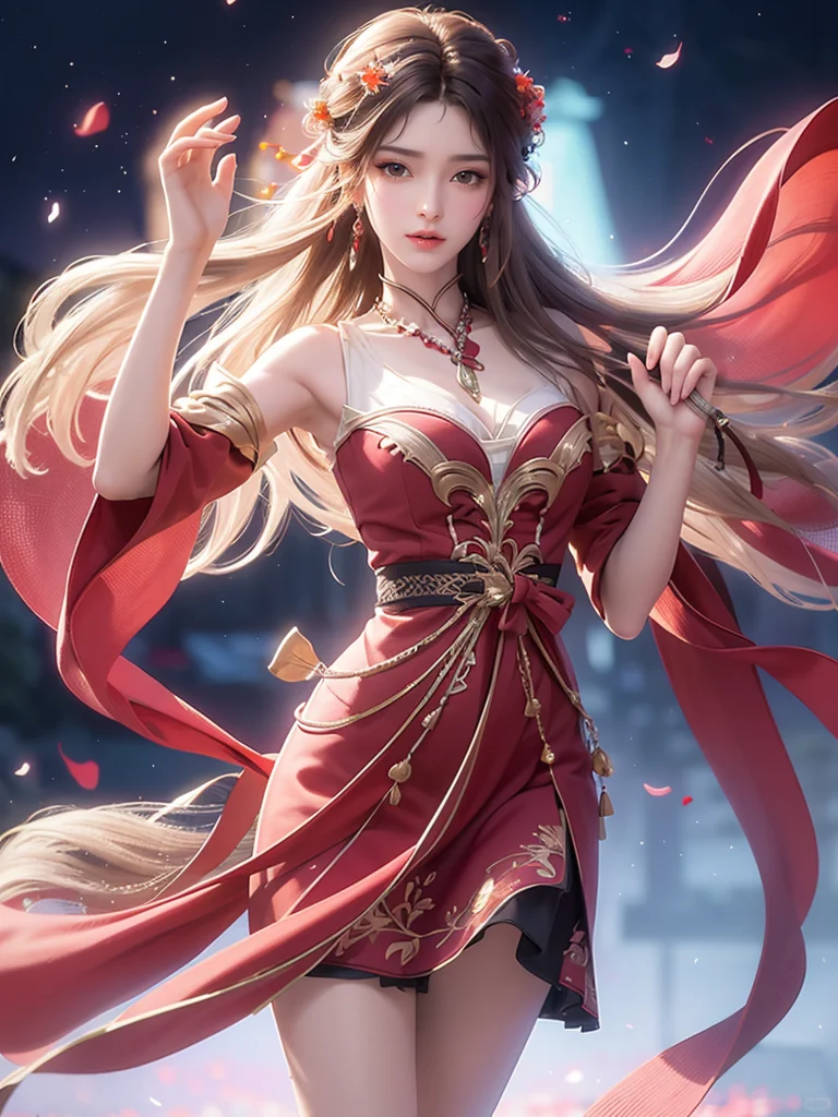 AI绘画 | 国漫女神 | 完美世界 | 火灵儿