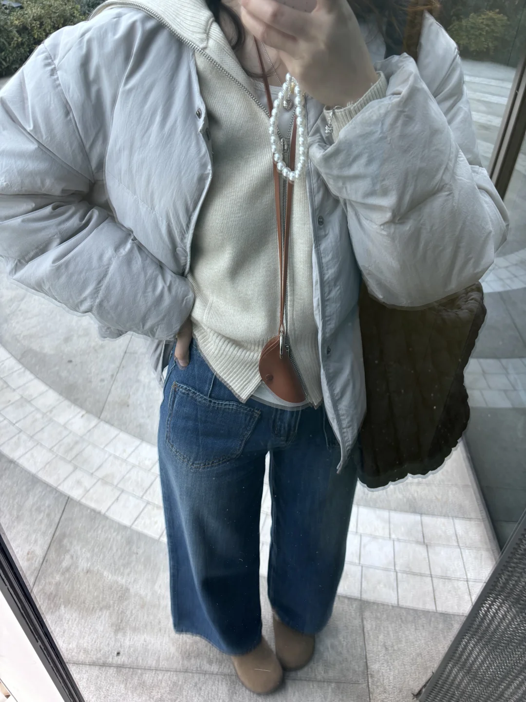 ootd～简单干净就很好看啦！！