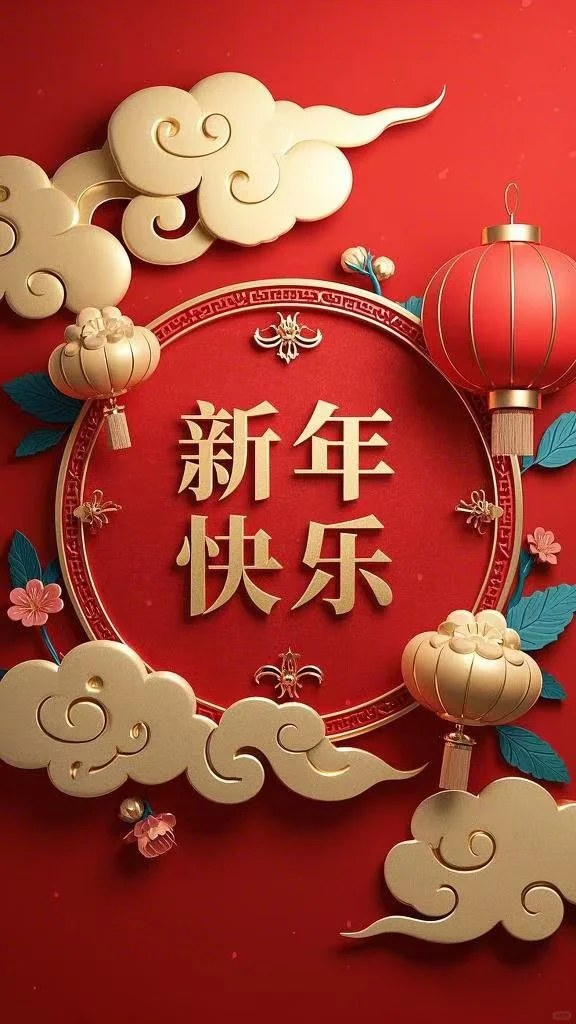 春节年画壁纸！祝大家新年快乐！新年快乐