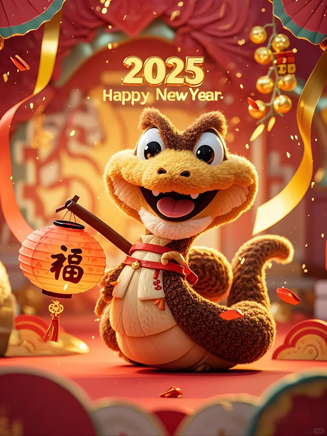 2025蛇年拜年祝福语合集来咯～附壁纸