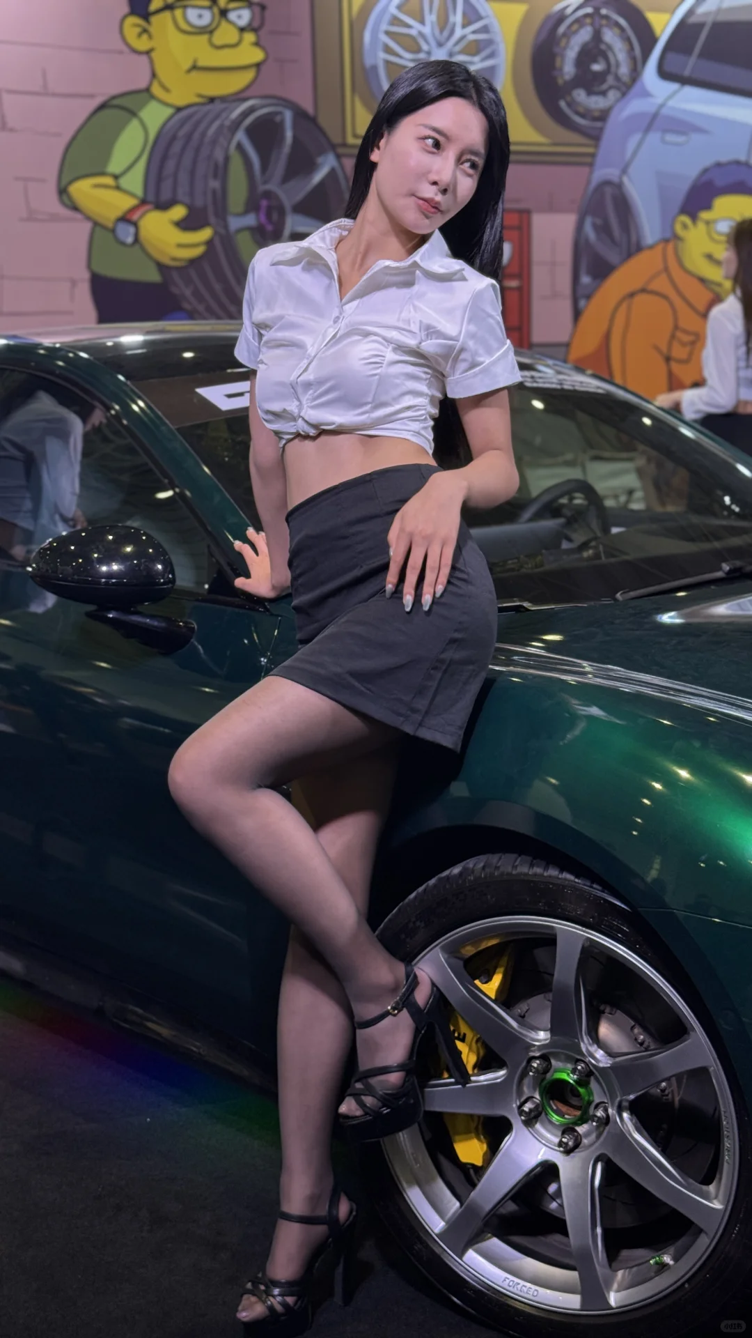 美女与跑车