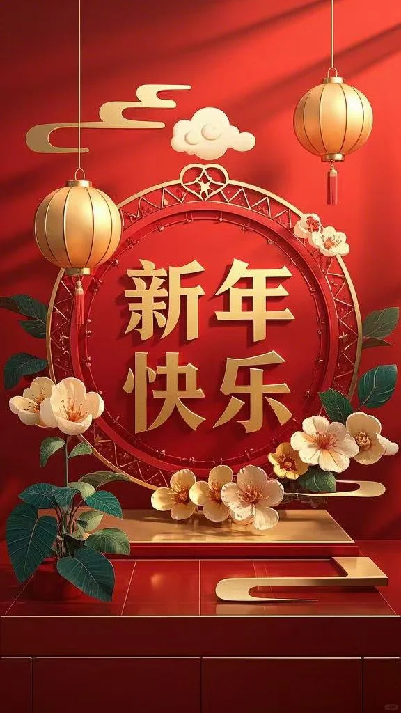 春节年画壁纸！祝大家新年快乐！新年快乐