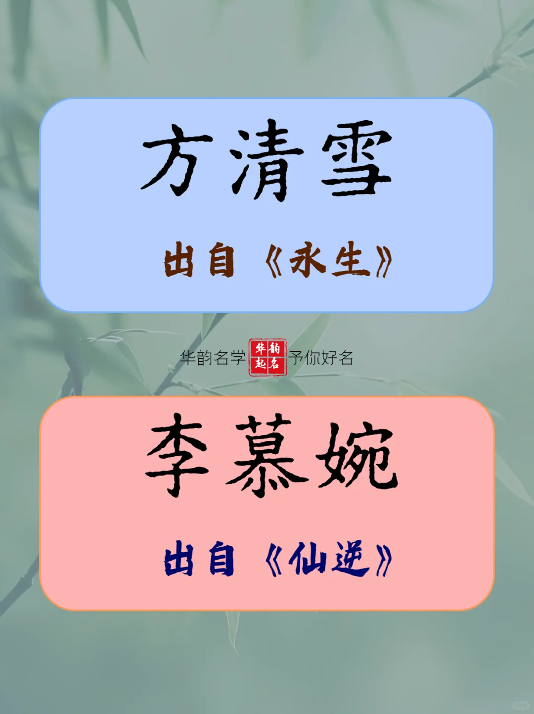 国漫的女主名字，年轻人的审美巅峰