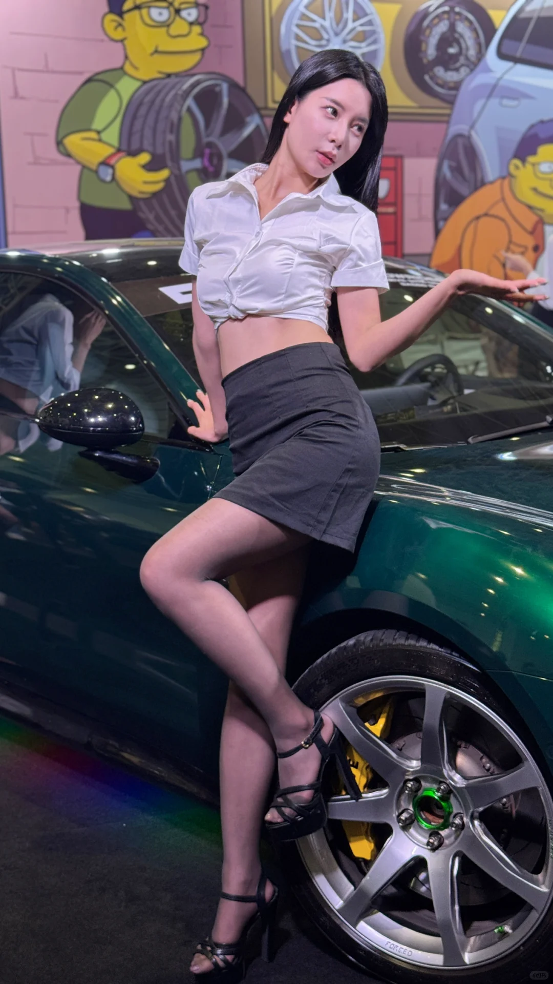 美女与跑车