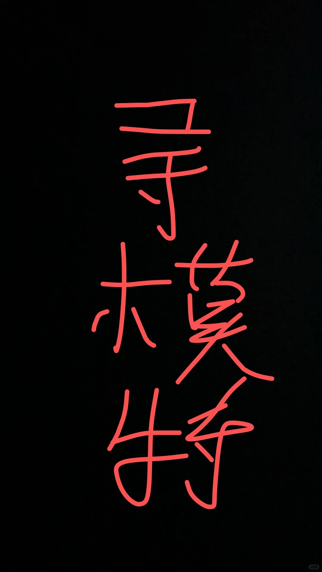 找一个模特，合作共赢