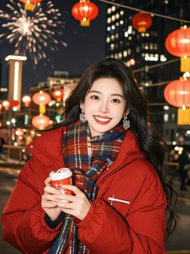 新年美女高清图片｜祝大家新年快乐！🎉