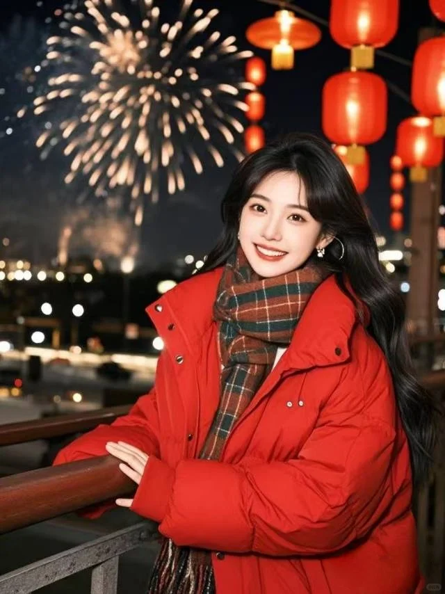 新年美女高清图片｜祝大家新年快乐！