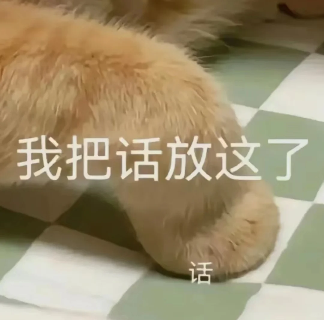 一些淡淡的猫猫表情包