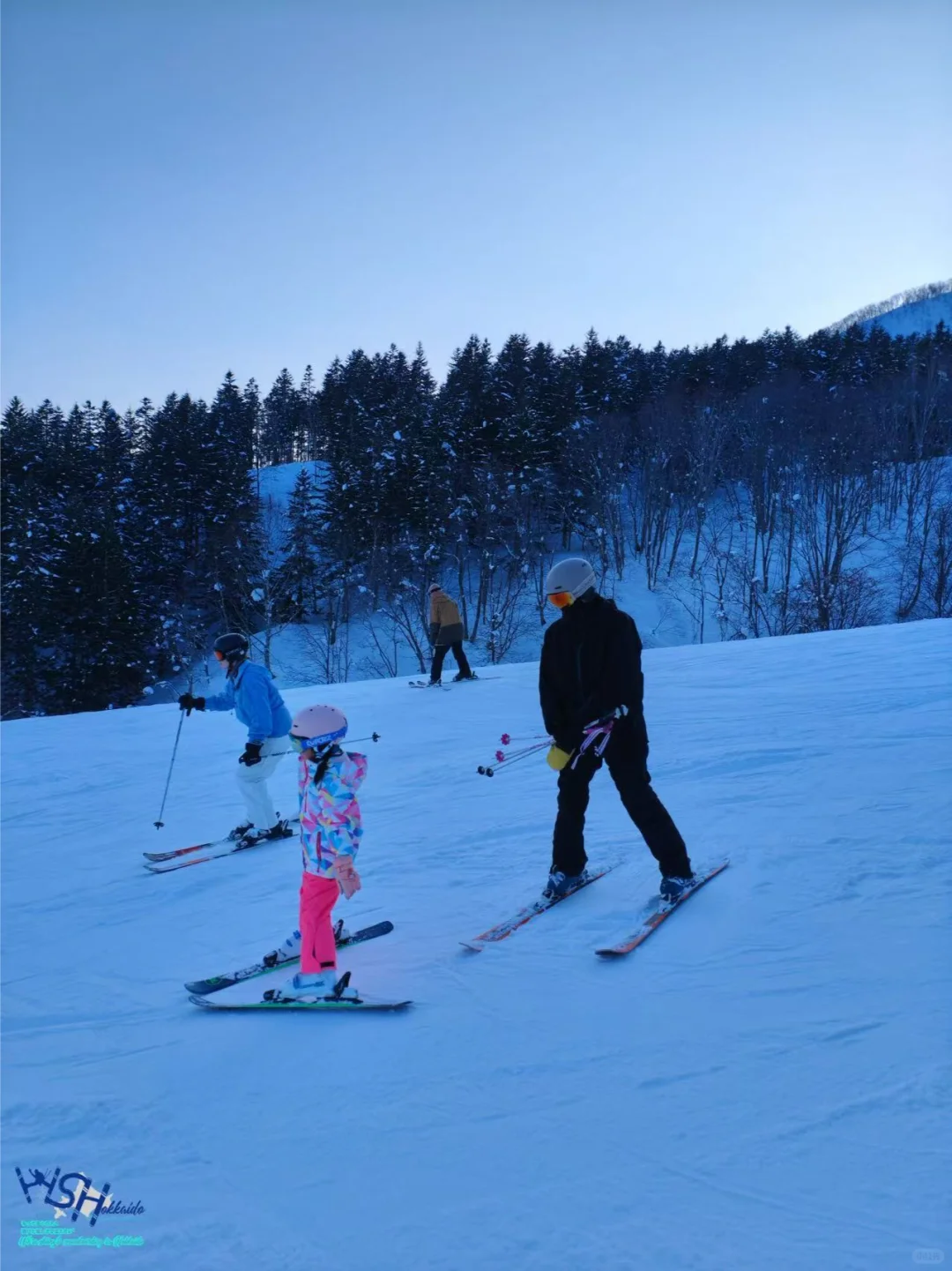 WSH北海道滑雪课｜1.21 双板课程客照分享