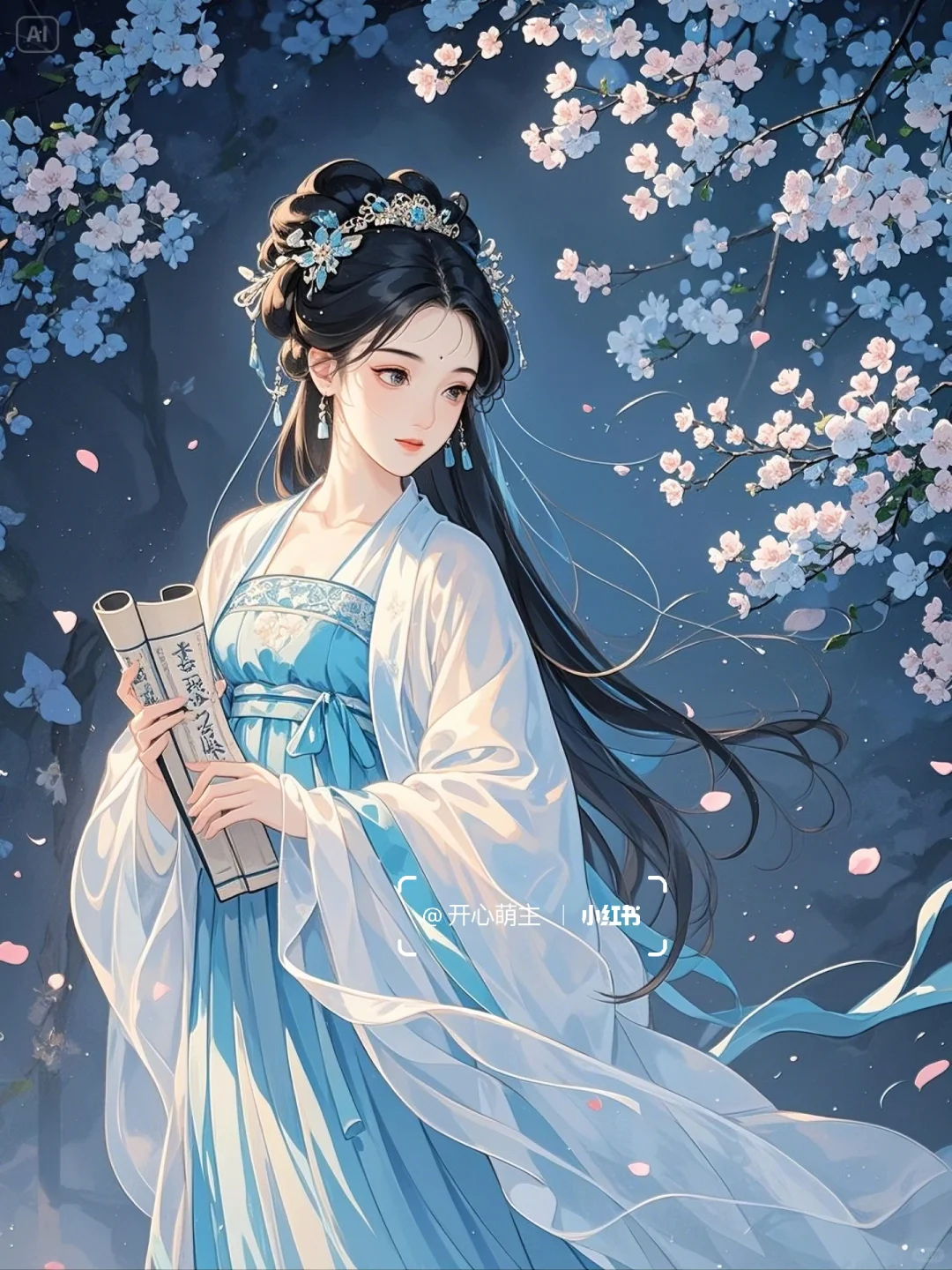 古风💙 腹有诗书气自华