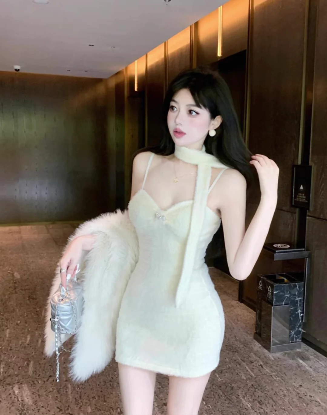 🎉小香风吊带裙秋冬必备👗